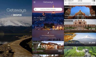 Groupon獨(dú)立旅游業(yè)務(wù)，推出移動(dòng)應(yīng)用Getaways搶灘旅游市場(chǎng)