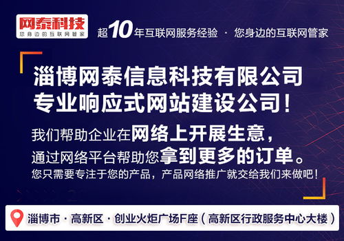 桓臺網站建設設計水平高，專業與技術并重的本地服務商——淄博網泰科技